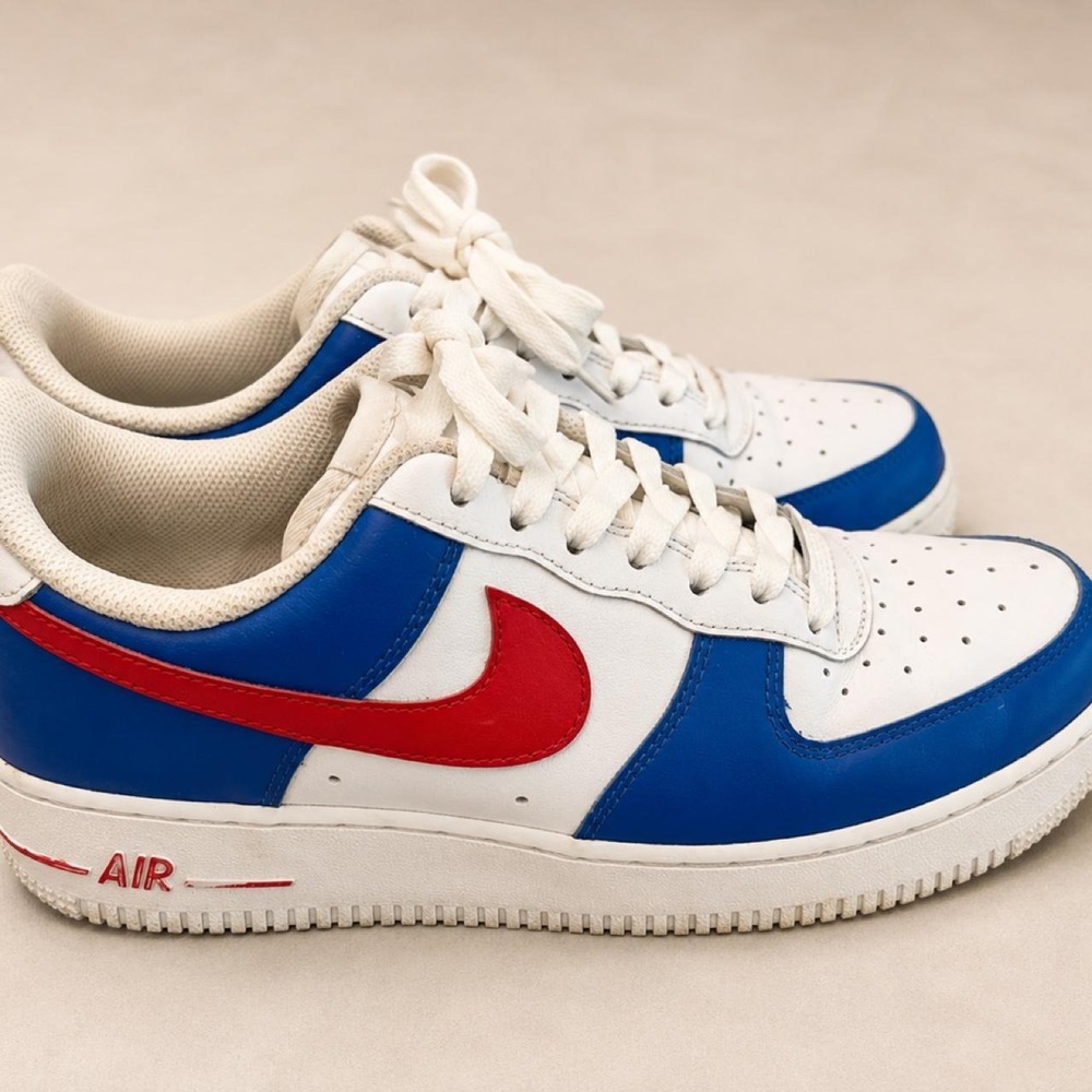 Nike womens custom sneakers BILLS colors